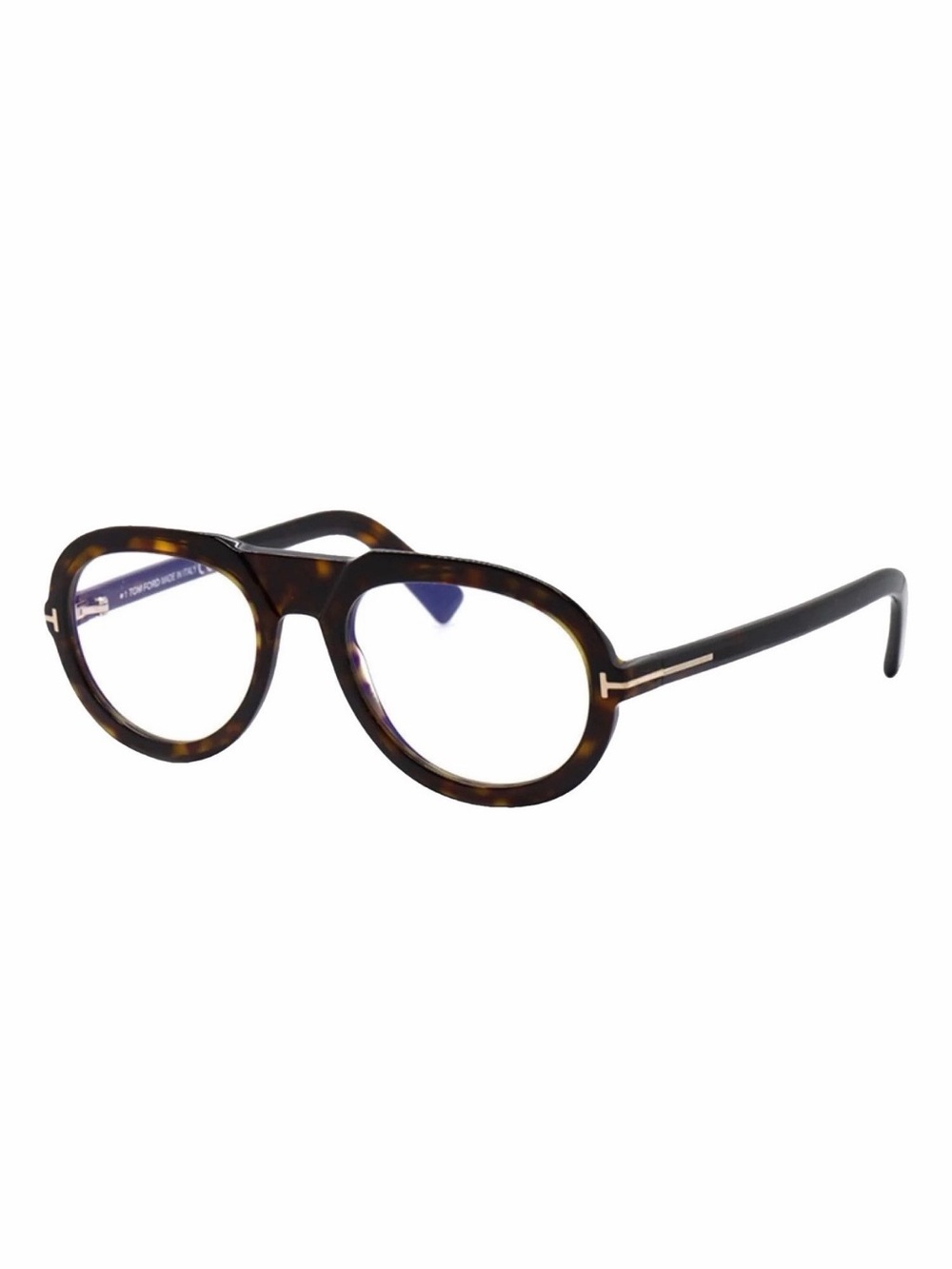 New Tom Ford FT5756-B 052 Havana Frane Blue Light Lenses Authentic